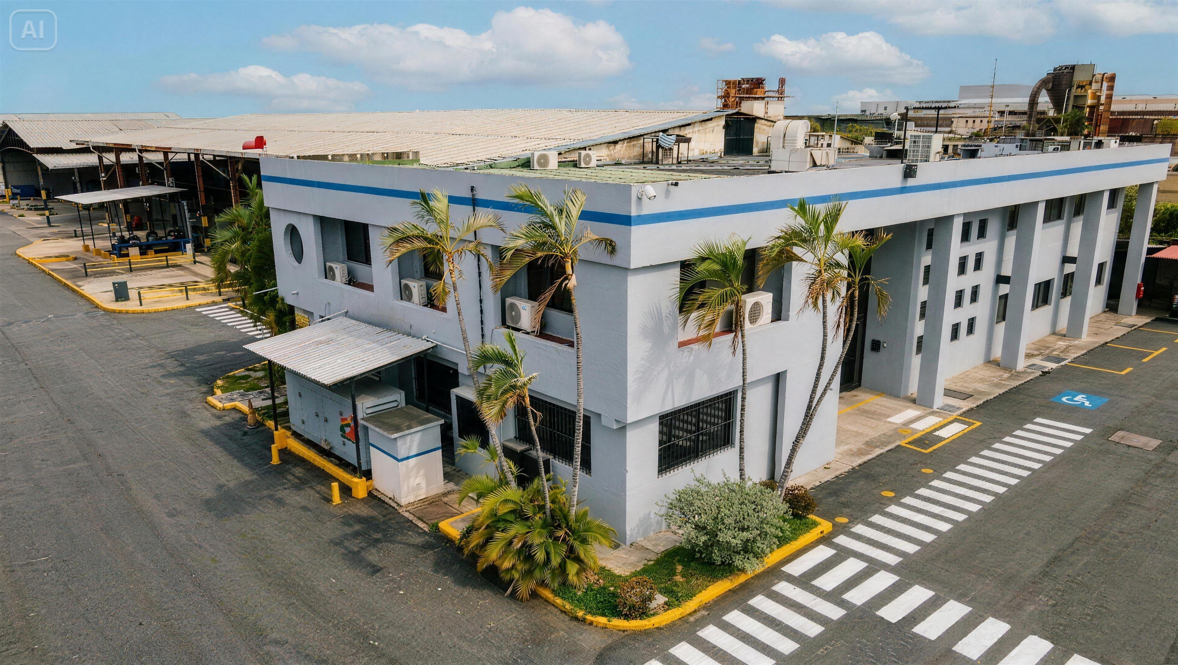 Instalaciones de QUIBARCA C.A. en la Zona Industrial Santa Rosalía, Cagua, Estado Aragua